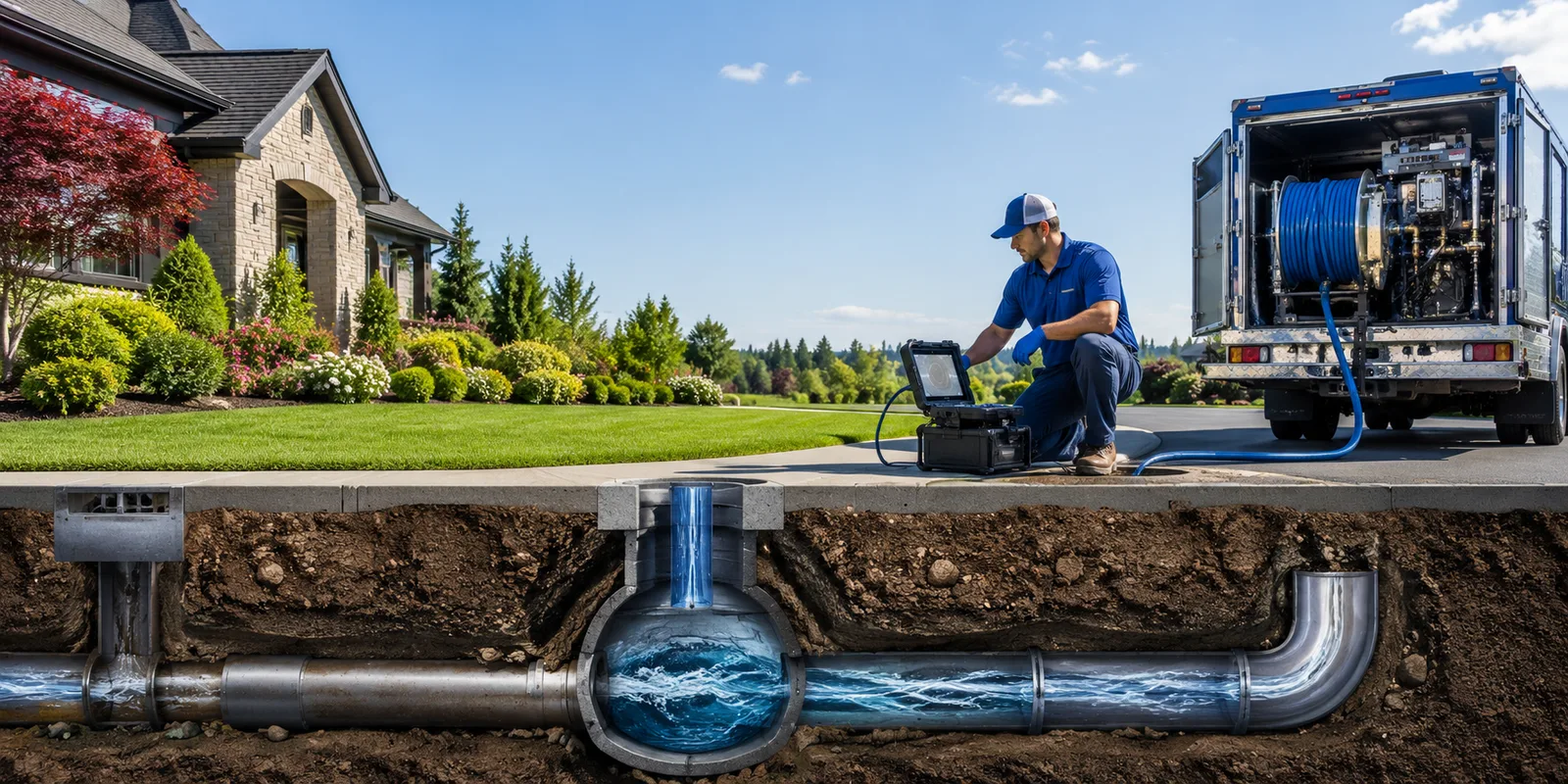 Drainage restoration information for Round Top, TX